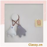  Móc khóa mặt gấu nhiều màu, móc khóa điện thoại, sổ tay treo thẻ tên, buộc lên hành lý, treo lên xe PK1518 