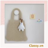  Classy Móc khóa mặt gấu nhiều màu, móc khóa điện thoại, sổ tay treo thẻ tên, buộc lên hành lý, treo lên xe PK1518 