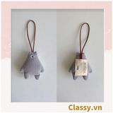  Móc khóa mặt gấu nhiều màu, móc khóa điện thoại, sổ tay treo thẻ tên, buộc lên hành lý, treo lên xe PK1518 