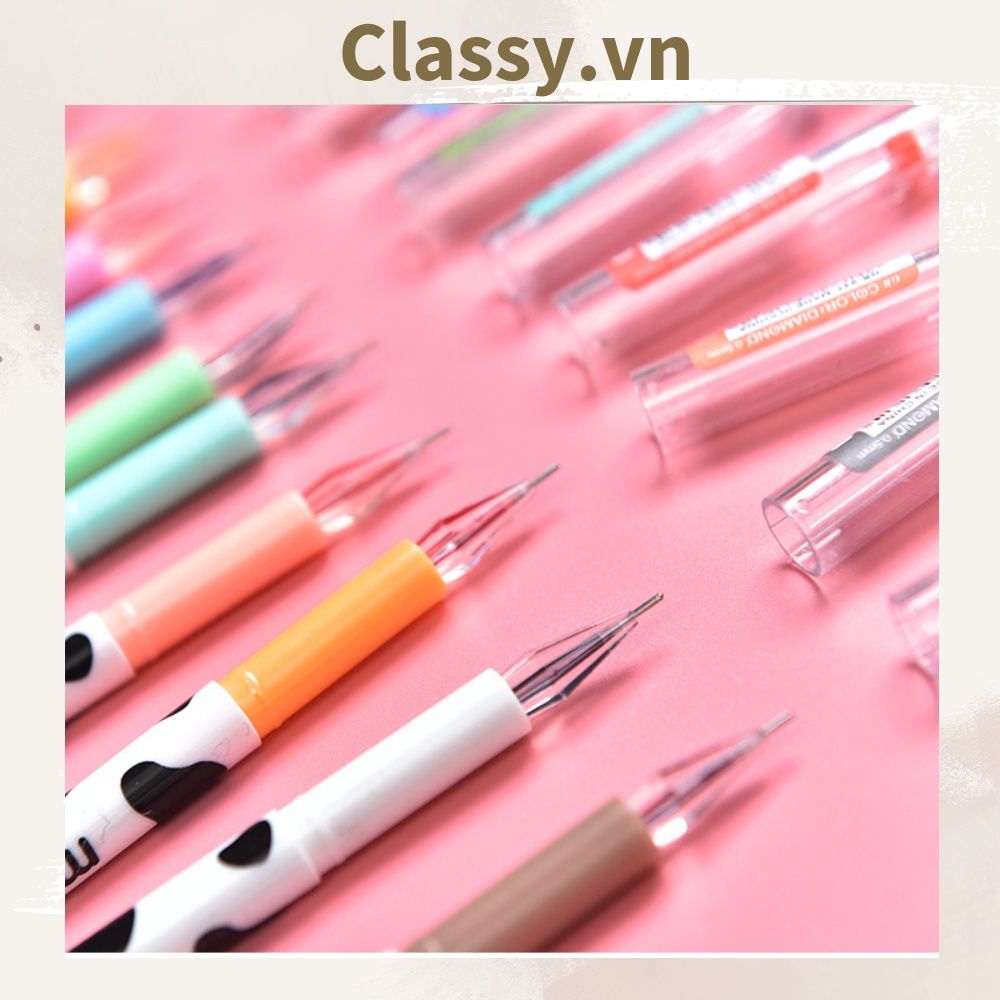  [GIAO HÀNG 7-25 NGÀY]  Classy Bút gel bò sữa nhiều màu, 0.38mm mực ra đều và đậm PK1521 