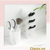  [GIAO HÀNG 7-25NGÀY]  Classy Hộp đựng bút để bàn, đựng đồ trang điểm, phụ kiện PK1528 