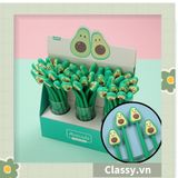  Bút gel trái cây nhiệt đới, siêu dẻo, nhiều màu pastel PK1529 