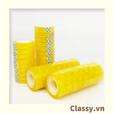  Combo 10 cuộn Classy Cuộn băng keo, băng dính văn phòng cỡ nhỏ tiện lợi PK1530 