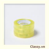  Classy Cuộn băng keo, băng dính văn phòng cỡ nhỏ tiện lợi PK1530 