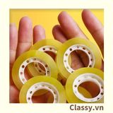  Combo 10 cuộn Classy Cuộn băng keo, băng dính văn phòng cỡ nhỏ tiện lợi PK1530 