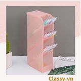  Classy Kệ đựng bút, ống đựng bút 4 tầng, kệ đa năng nhiều màu PK1533 