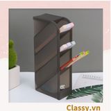  [GIAO HÀNG 7-25 NGÀY]  Classy Kệ đựng bút, ống đựng bút 4 tầng, kệ đa năng nhiều màu PK1533 