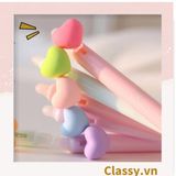  Bút gel hình trái tim xinh xắn đáng yêu, mực đậm và đều PK1549 