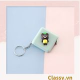  Móc khóa, thước dây hộp nhựa siêu dễ thương PK1553 
