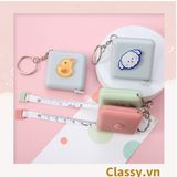  Móc khóa, thước dây hộp nhựa siêu dễ thương PK1553 