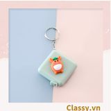  Móc khóa, thước dây hộp nhựa siêu dễ thương PK1553 