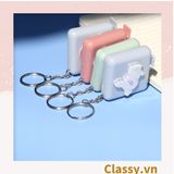  Móc khóa, thước dây hộp nhựa siêu dễ thương PK1553 