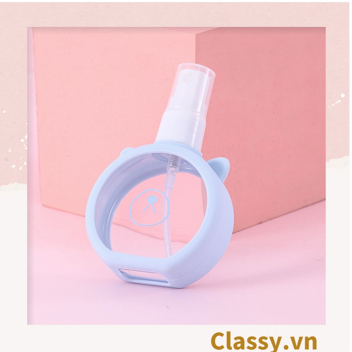  [GIAO HÀNG 7-25 NGÀY] CoMBO 50 Bình xịt dạng phun sương 55ml, chiết mỹ phẩm nhỏ gọn mang theo bên người PK1561 