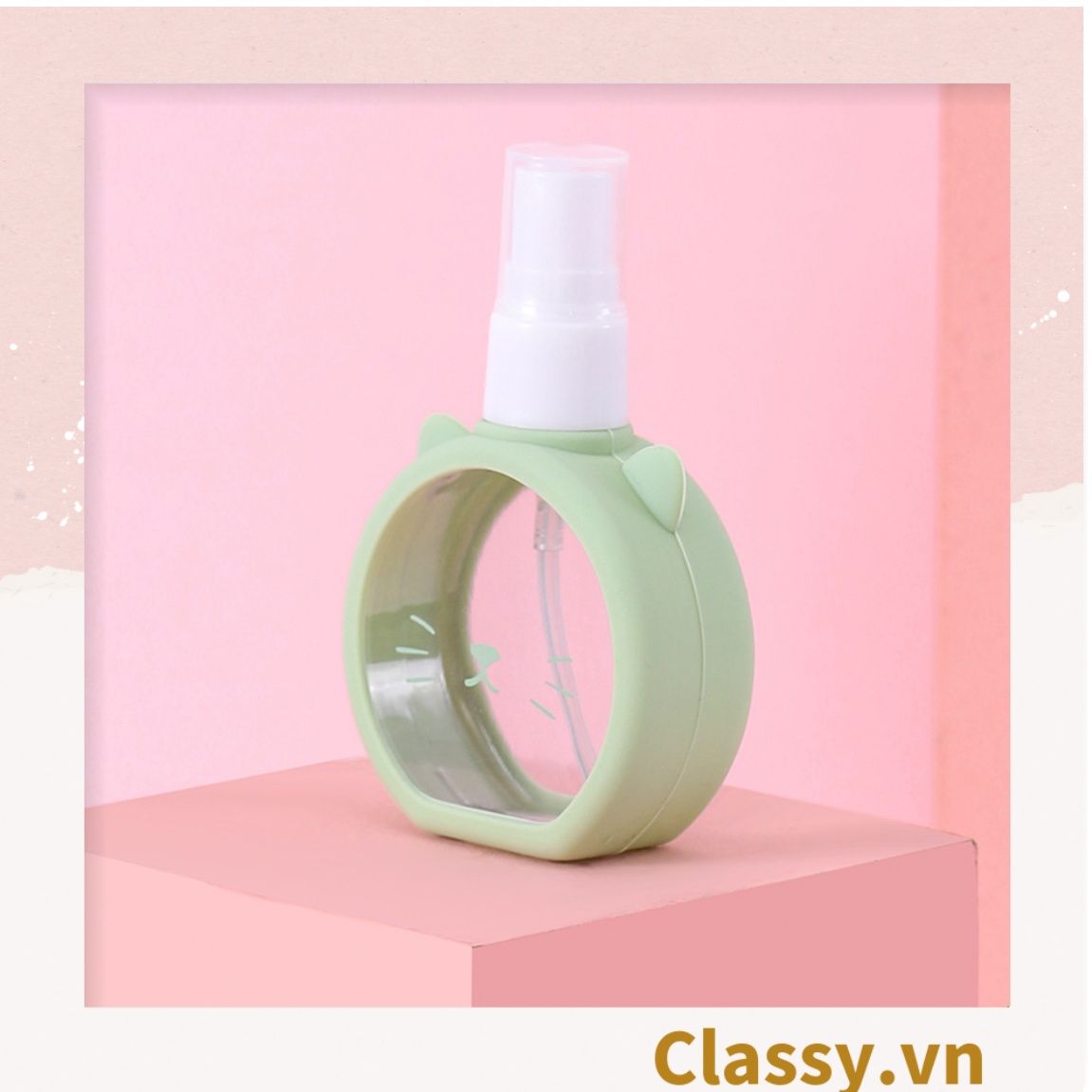  [GIAO HÀNG 7-25 NGÀY] CoMBO 50 Bình xịt dạng phun sương 55ml, chiết mỹ phẩm nhỏ gọn mang theo bên người PK1561 