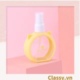  [GIAO HÀNG 7-25 NGÀY] CoMBO 50 Bình xịt dạng phun sương 55ml, chiết mỹ phẩm nhỏ gọn mang theo bên người PK1561 