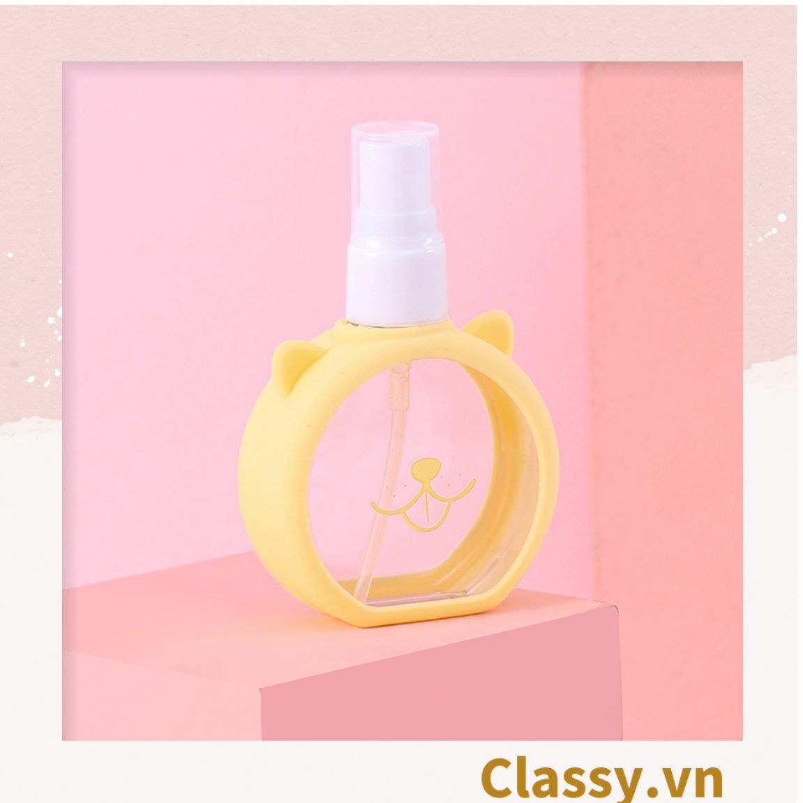  [GIAO HÀNG 7-25 NGÀY] CoMBO 50 Bình xịt dạng phun sương 55ml, chiết mỹ phẩm nhỏ gọn mang theo bên người PK1561 