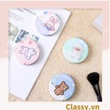  Classy Gương mini cầm tay 2 mặt với nhiều họa tiết đáng yêu PK1562 