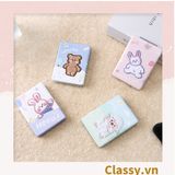  Classy Gương mini cầm tay 2 mặt với nhiều họa tiết đáng yêu PK1562 