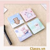  Gương mini cầm tay 2 mặt với nhiều họa tiết đáng yêu PK1562 