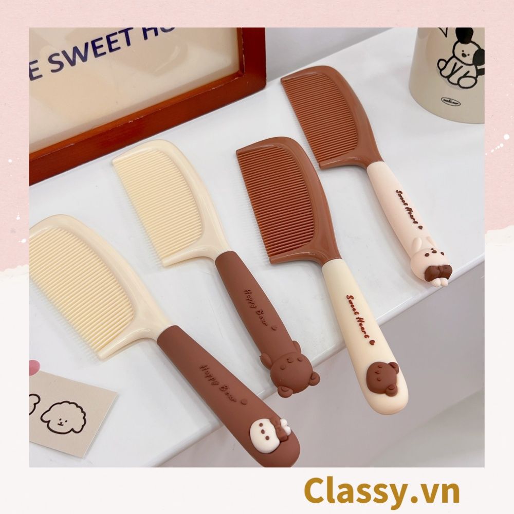  Classy Lược cầm tay mini 2 màu, nhỏ gọn tiện lợi PK1563 