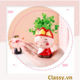  [GIAO HÀNG 7-25 NGÀY] Classy Chậu cây mini hình thầy trò đường tăng siêu dễ thương PK1567 