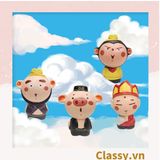  [GIAO HÀNG 7-25 NGÀY] Classy Chậu cây mini hình thầy trò đường tăng siêu dễ thương PK1567 