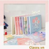  Giấy ghi chú, giấy note họa tiết hoa phong cách hàn quốc PK1569 