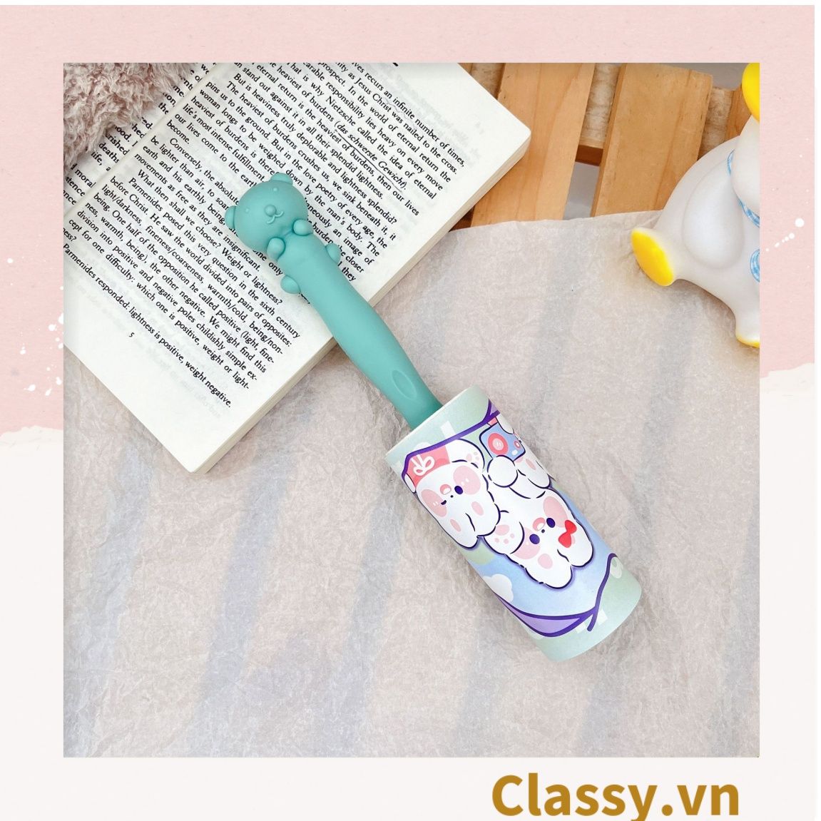  [GIAO HÀNG 7-25 NGÀY]  Classy Cây lăn bụi quần áo, ga giường, sofa, làm sạch lông chó mèo PK1571 