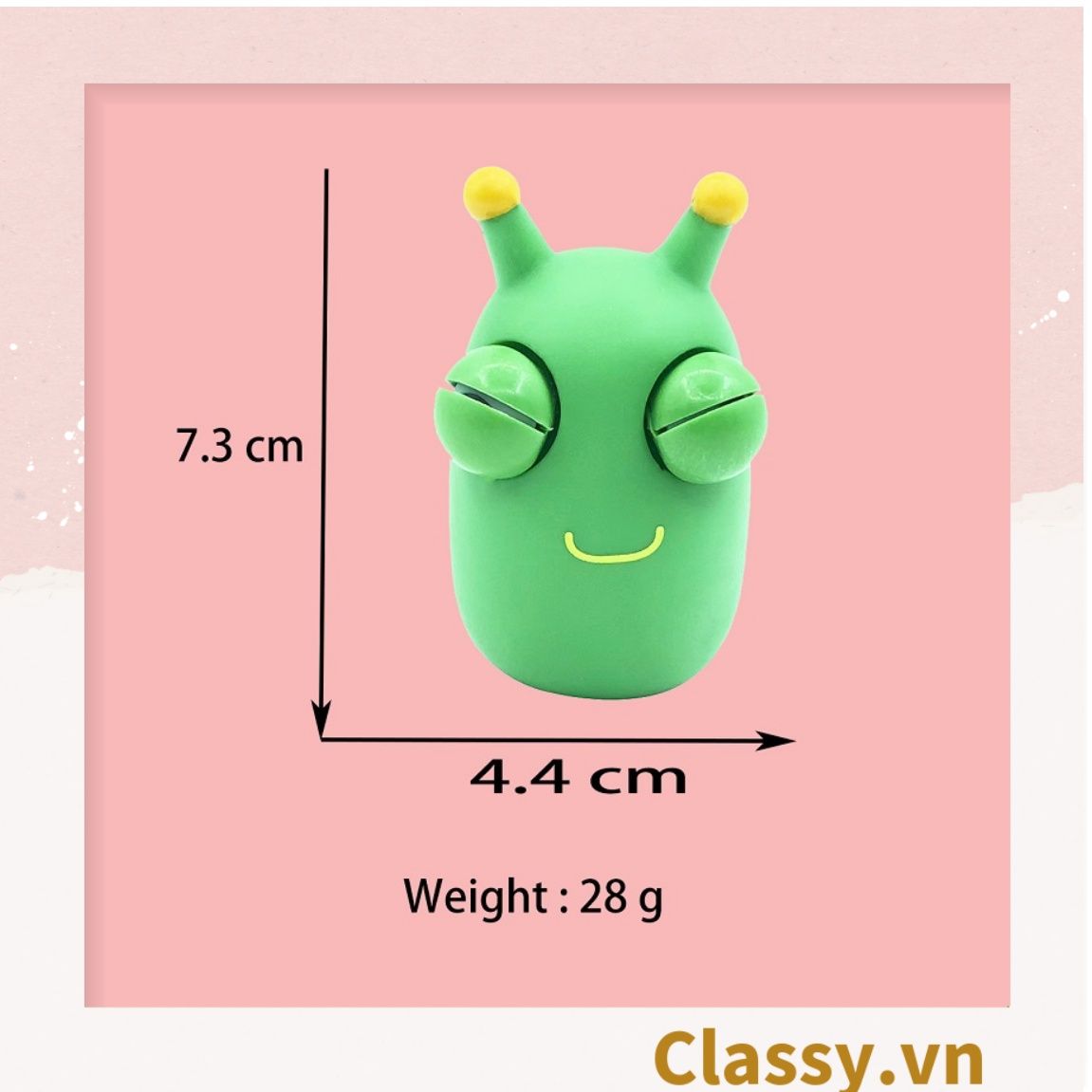  [GIAO HÀNG 7-25 NGÀY]  Classy Đồ chơi mặt yêu quái, bóp bóp nhào nặn Funny animal eyes pop up ngộ nhĩnh giải trí PK1573 