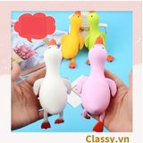  [GIAO HÀNG 7-25 NGÀY]  Classy Ngỗng đồ chơi dẻo kéo dãn, giải trí, giảm stress PK1574 