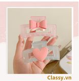  Kẹp càng cua màu thạch pastel, dễ tạo kiểu, không gây rụng tóc PK1580 