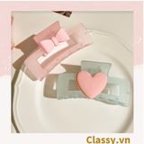  Kẹp càng cua màu thạch pastel, dễ tạo kiểu, không gây rụng tóc PK1580 