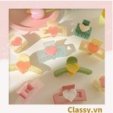  Kẹp càng cua màu thạch pastel, dễ tạo kiểu, không gây rụng tóc PK1580 