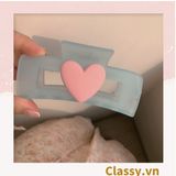  Kẹp càng cua màu thạch pastel, dễ tạo kiểu, không gây rụng tóc PK1580 