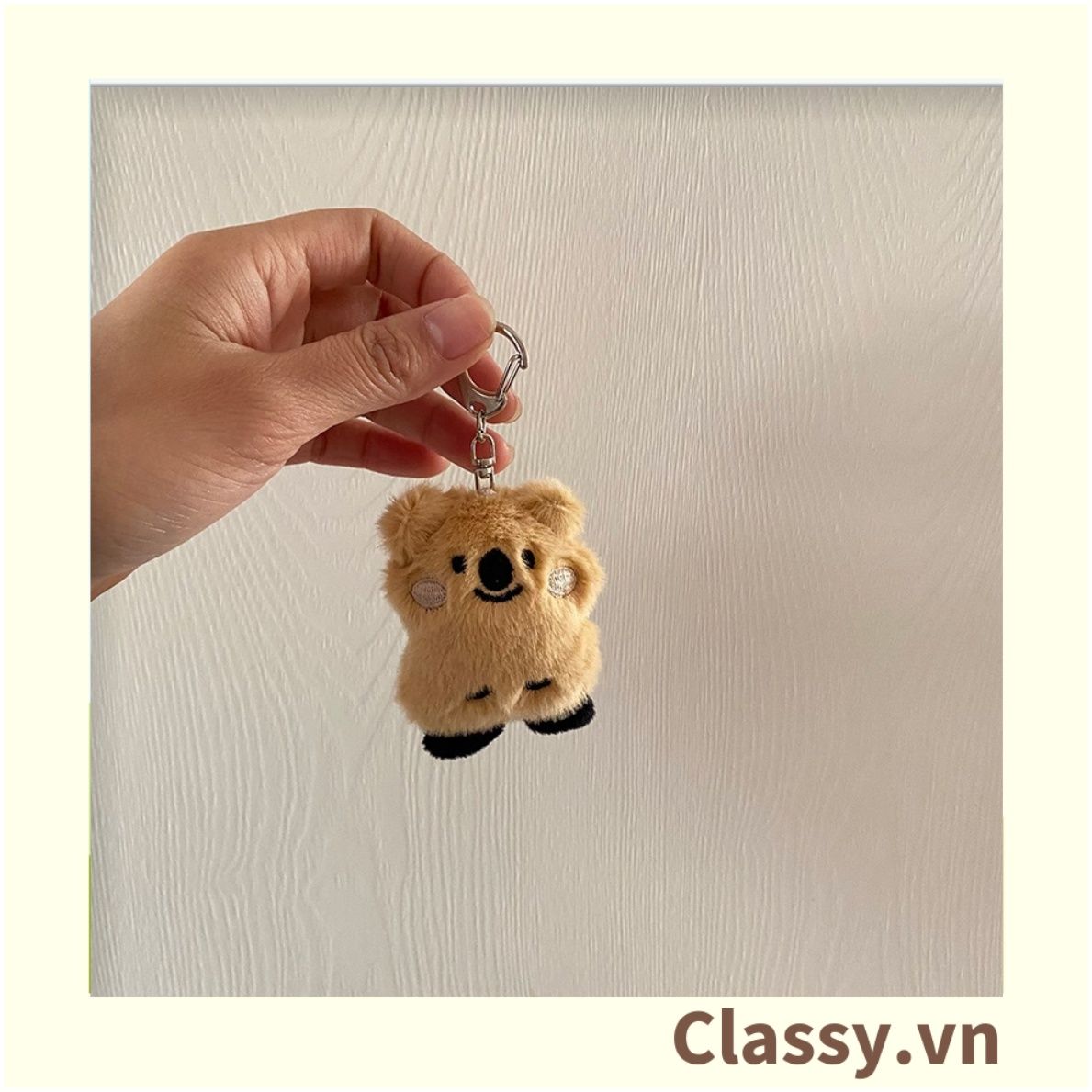  [GIAO HÀNG 7-25 NGÀY]  Classy Móc khóa gấu koala nhỏ xinh, móc khóa balo, phụ kiện thời trang PK1581 
