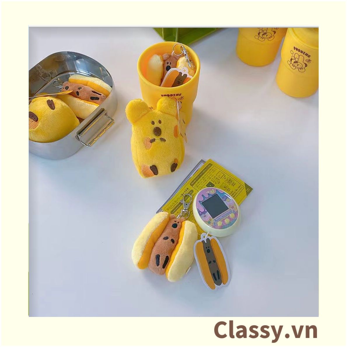  [GIAO HÀNG 7-25 NGÀY]  Classy Móc khóa gấu koala nhỏ xinh, móc khóa balo, phụ kiện thời trang PK1581 
