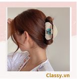  Classy Kẹp càng cua, kẹp tóc dễ thương, dễ tạo kiểu, không gây rụng tóc PK1583 