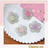  Kẹp tóc mái kích thước 3.8cm, bông hoa nhỏ phụ kiện tóc dễ thương PK1586 