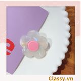  Kẹp tóc mái kích thước 3.8cm, bông hoa nhỏ phụ kiện tóc dễ thương PK1586 