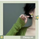  Khuyên tai hoa nhiều kiểu dáng nữ tính siêu dễ thương PK1594 