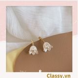  Classy Khuyên tai hoa độc đáo dễ thương PK1602 