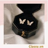  Classy Khuyên tai họa tiết bướm dễ thương PK1606 