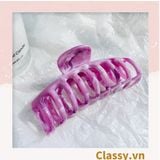  Classy Kẹp càng cua, kẹp tóc cỡ lớn, màu cẩm thạch PK1612 