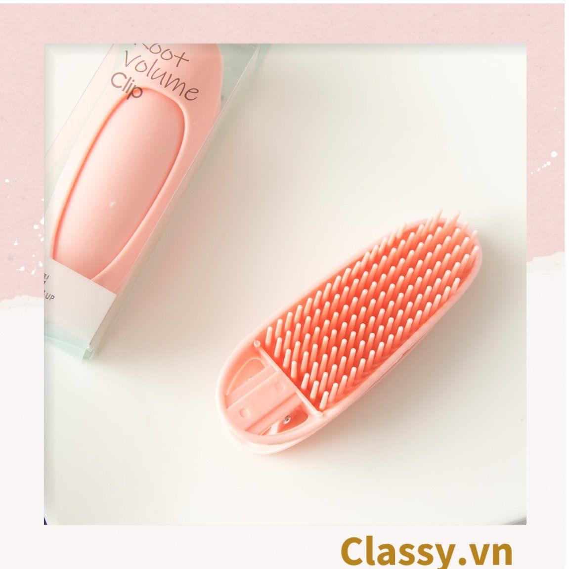  Classy Lược cầm tay, kẹp phồng chân tóc độc đáo PK1616 