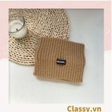  [GIAO HÀNG 7-25 NGÀY]  Classy Mũ len nửa đầu, băng đô len phong cách hàn quốc PK1627 