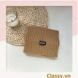  Classy Mũ len nửa đầu, băng đô len phong cách hàn quốc PK1627 