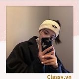  [GIAO HÀNG 7-25 NGÀY]  Classy Mũ len nửa đầu, băng đô len phong cách hàn quốc PK1627 