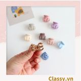  Combo 10 kẹp càng cua, kẹp tóc nữ nhiều màu basic PK1628 