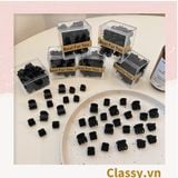  Combo 10 kẹp càng cua, kẹp tóc nữ nhiều màu basic PK1628 