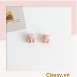  Combo 10 kẹp càng cua, kẹp tóc nữ nhiều màu basic PK1628 